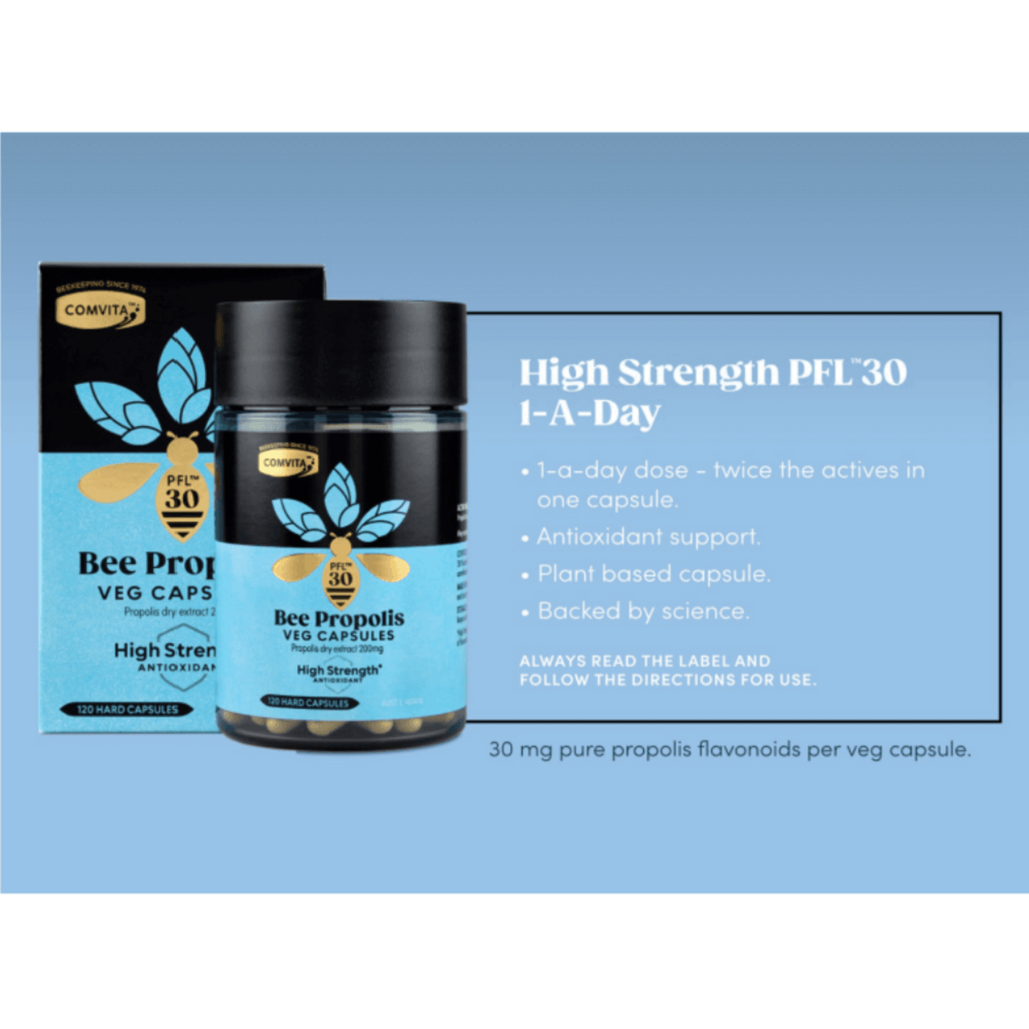 Propolis PFL™30 Vege 120 Capsules